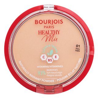 Bourjois Healthy Mix Clean & Vegan Powder пудра с матиращо действие 01 Ivory 10 g