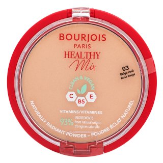 Bourjois Healthy Mix Clean & Vegan Powder пудра с матиращо действие 03 Rose Beige 10 g