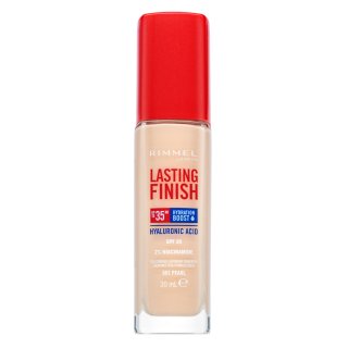 Rimmel London Lasting Finish 35HR SPF20 Full Coverage Lightweight Foundation дълготраен фон дьо тен за изравняване тена на кожата 001 30 ml