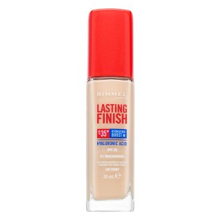 Rimmel London Lasting Finish 35HR SPF20 Full Coverage Lightweight Foundation дълготраен фон дьо тен за изравняване тена на кожата 100 30 ml