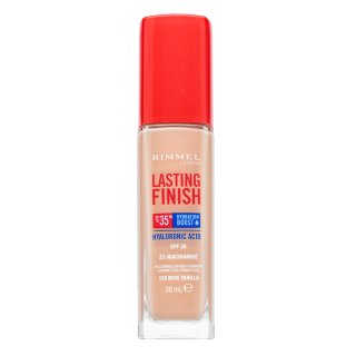 Rimmel London Lasting Finish 35HR SPF20 Full Coverage Lightweight Foundation дълготраен фон дьо тен за изравняване тена на кожата 150 30 ml