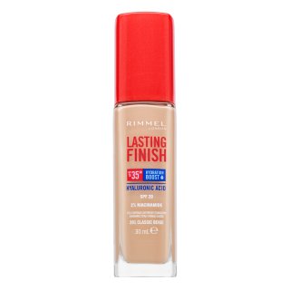 Rimmel London Lasting Finish 35HR SPF20 Full Coverage Lightweight Foundation дълготраен фон дьо тен за изравняване тена на кожата 201 30 ml