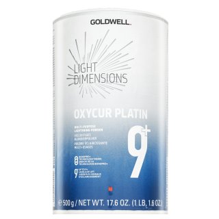 Goldwell Light Dimensions Oxycur Platin 9  Multi-Purpose Lightening Powder пудра за изсветляване на косата 500 g