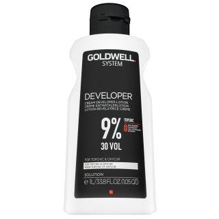 Goldwell System Cream Developer Lotion активираща емулсия За всякакъв тип коса 9% 30 Vol. 1000 ml