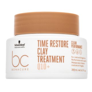 Schwarzkopf Professional BC Bonacure Time Restore Clay Treatment Q10  подхранваща маска за зряла коса 200 ml