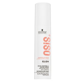 Schwarzkopf Professional Osis  Glow Изглаждащ серум за гладкост и блясък на косата 50 ml