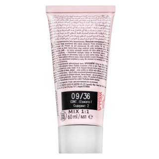 Wella Professionals Shinefinity Zero Lift Glaze Професионална деми-перманентна боя за коса 09/36 Vanilla Glaze 60 ml
