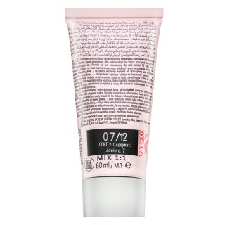 Wella Professionals Shinefinity Zero Lift Glaze Професионална деми-перманентна боя за коса 07/12 Cool Mushroom 60 ml