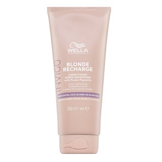 Wella Professionals Invigo Blonde Recharge Conditioner with Purple Pigments Балсам за неутрализиране на жълтите тонове 200 ml
