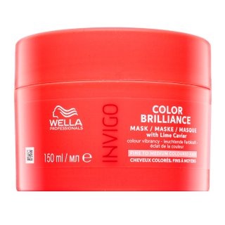 Wella Professionals Invigo Color Brilliance Mask with Lime Caviar Защитна маска за боядисана коса 150 ml