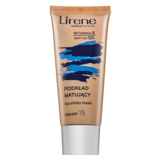 Lirene Nature Matte Fluid фон дьо тен флуид с матиращо действие 15 Tanned 30 ml