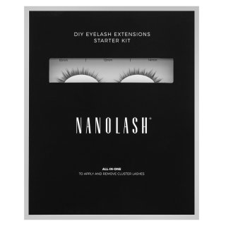 Nanolash DIY Eyelash Extensions Starter Kit комплект за домашно удължаване на миглите Divine