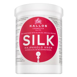 Kallos Silk Hair Mask Заглаждаща маска за груба и непокорна коса 1000 ml