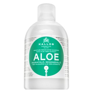 Kallos Aloe Moisture Repair Shine Shampoo подхранващ шампоан за гладкост и блясък на косата 1000 ml