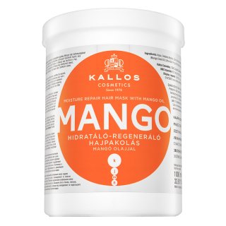 Kallos Mango Moisture Repair Hair Mask подхранваща маска за суха и увредена коса 1000 ml
