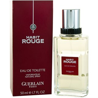 Guerlain Habit Rouge тоалетна вода за мъже 50 ml