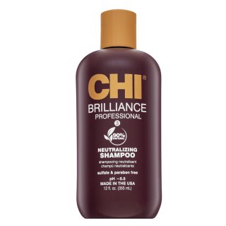 CHI Deep Brilliance Olive & Monoi Neutralizing Shampoo čisticí šampon с овлажняващо действие 355 ml