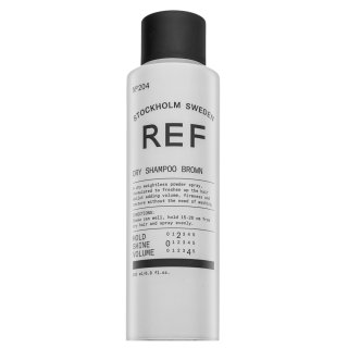 REF Dry Shampoo Brown N°204 сух шампоан за тъмна коса 200 ml