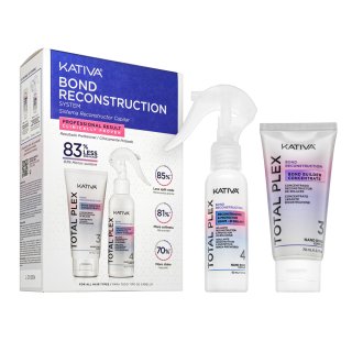 Kativa Bond Reconstruction System Total Plex Грижа за косата За увредена коса 70 ml + 60 ml