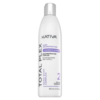 Kativa Total Plex Bond Reconstruction 2 Conditioner Балсам за укрепване на фибрите на косъма 355 ml