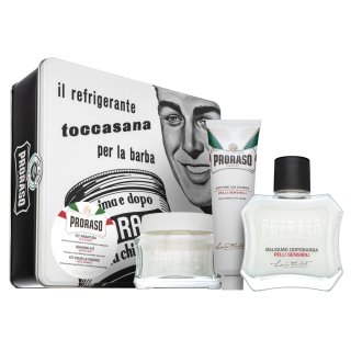 Proraso подаръчен комплект Vintage Selection Beard Care Sensitive Kit 100 ml   100 ml   150 ml