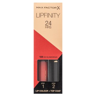 Max Factor Lipfinity Lip Colour течно червило 125 So Glamorous 4 ml