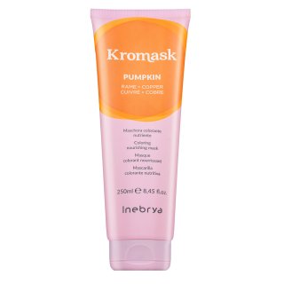 Inebrya Kromask Coloring Nourishing Mask подхранваща маска с цветни пигменти за опресняване на цвета Pumpkin 250 ml