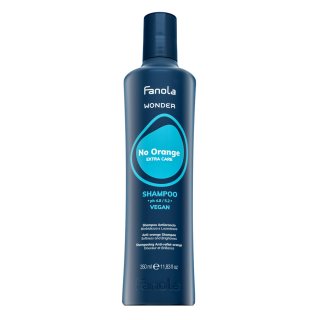 Fanola Wonder No Orange Extra Care Shampoo Неутрализиращ шампоан за кафяви нюанси 350 ml