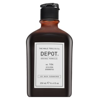 Depot No. 104 Silver Shampoo Шампоан за неутрализиране на жълтите тонове 250 ml