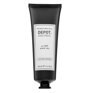 Depot No. 307 Black Gel стилизиращ гел за тъмна коса 125 ml