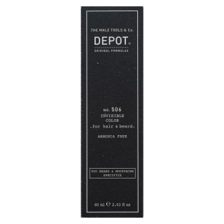 Depot No. 506 Invisible Color семи-перманентна боя върху косата и брадата Natural Graphite 60 ml