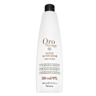 Fanola Oro Therapy 24k Gold Activator Oro Puro активираща емулсия За всякакъв тип коса 9% 30 Vol. 1000 ml
