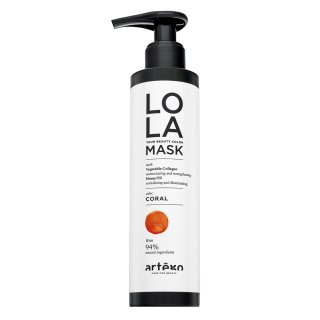 Artègo Lola Your Beauty Colour Mask Интензивна възстановяваща цветна маска за коса Coral 200 ml