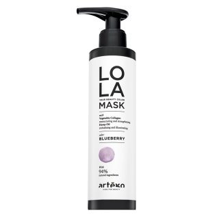 Artègo Lola Your Beauty Colour Mask Интензивна възстановяваща цветна маска за коса Blueberry 200 ml