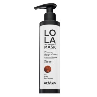 Artègo Lola Your Beauty Colour Mask Интензивна възстановяваща цветна маска за коса Choco 200 ml