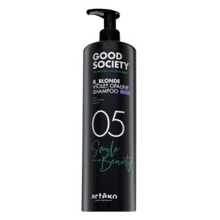Artègo Good Society 05 B_Blonde Violet Opaline Shampoo Защитен шампоан за неутрализиране на жълтите тонове 1000 ml