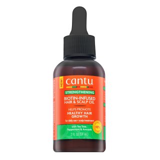Cantu Strengthening Biotin-Infused Hair & Scalp Oil олио за коса 59 ml