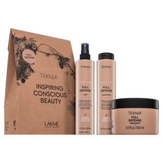 Lakmé Teknia Full Defense Pack комплект За защита и блясък на косата 300 ml + 300 ml + 250 ml
