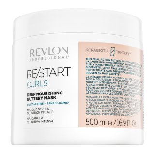 Revlon Professional Restart Curls Deep Nourishing Buttery Mask подхранваща маска за къдрава коса 500 ml