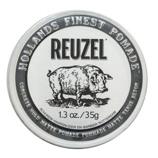 Reuzel Concrete Hold Matte Pomade помада за коса за силна фиксация 35 g