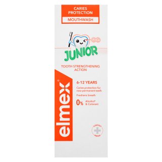 Elmex Junior вода за уста Mouthwash 400 ml