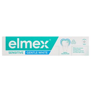Elmex Sensitive Whitening избелваща паста за зъби Toothpaste 75 ml
