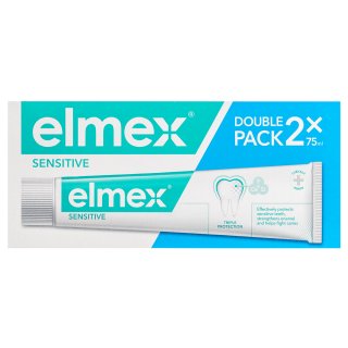 Elmex Sensitive паста за зъби Duopack 2 x 75 ml