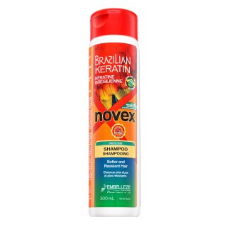 Novex Brazilian Keratin Shampoo укрепващ шампоан за суха и увредена коса 300 ml