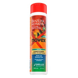 Novex Brazilian Keratin Conditioner Подсилващ балсам за суха и увредена коса 300 ml