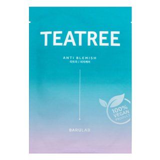 Barulab The Clean Vegan платнена маска Mask Tea Tree 23 g