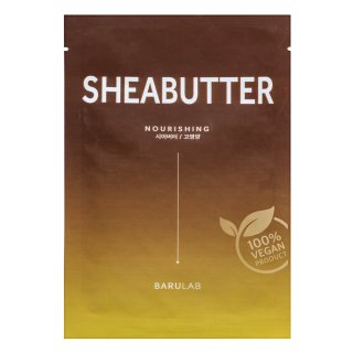 Barulab The Clean Vegan платнена маска Mask Shea Butter 23 g