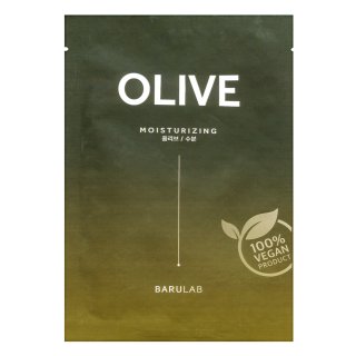 Barulab The Clean Vegan платнена маска Mask Olive 23 g
