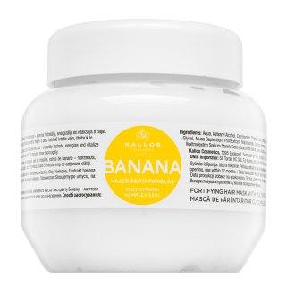 Kallos Banana Fortifying Hair Mask Укрепваща маска За уморена коса 275 ml