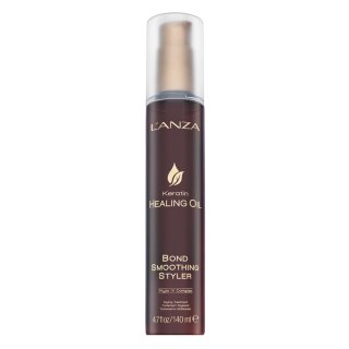 L’ANZA Keratin Healing Oil Bond Smoothing Styler грижа без изплакване за изглаждане на косата 140 ml